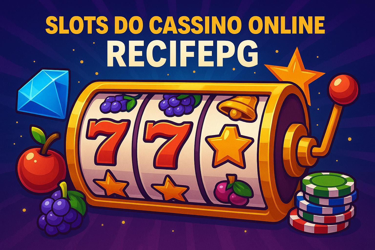Explore o mundo das slot machines no RECIFEPG Casino